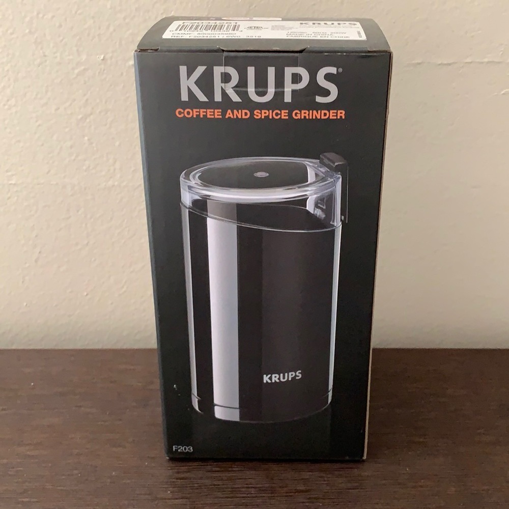 Krups Coffee and Spice Grinder NEW
